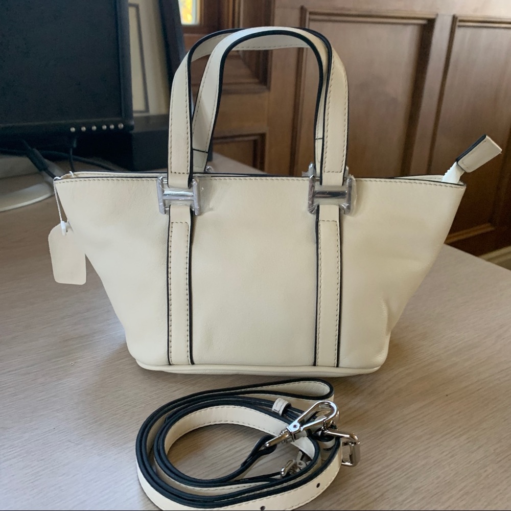 Leather handbag crossbody bag